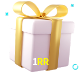 Receba seus bônus de boas-vindas no 1RR